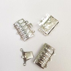 Gümüş Geniş Klips 2 Cm 1 adet-TAP-1020