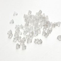 Şeffaf Takı Arkası Orta Boy 20 adet-TAP-1038