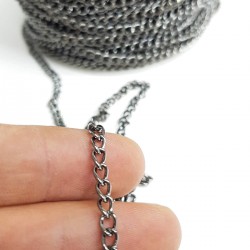 Renkli Pirinç Zincir (1 mt )-TAP-1062