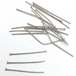 Gümüş Rengi Başlıklı Takı Çivisi 0,35 Cm-TAP-1078