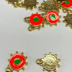 Turuncu Güneş Model Kolye Ucu-TAP-1096 Turuncu Güneş Model Kolye Ucu-TAP-1096