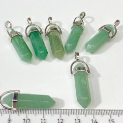 Yeşil Çivi Akik Doğal Taş Kolye Ucu -TAP-1167 Yeşil Çivi Akik Doğal Taş Kolye Ucu -TAP-1167