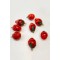 Çilek Desenli Cam Kolye Ucu Kırmızı 1 Adet-TAP-1278