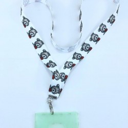 Köpek Desenli Boyun Askı İpi Yaka Kartlığı-TAP-1285