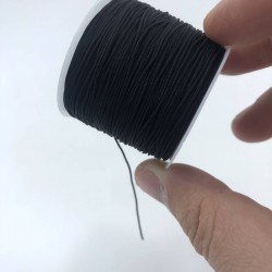 1.Kalite Paraşüt İpi (5 metre) Siyah-TAP-1300