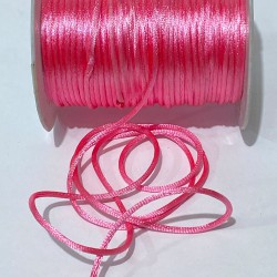 Neon Pembe Sıçan Kuyruğu Brit İp 10 Metre-TAP-1379