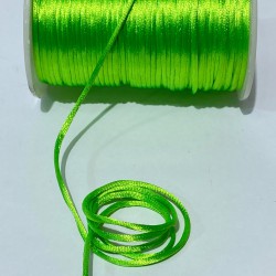 Neon Yeşil Sıçan Kuyruğu Brit İp 10 Metre-TAP-1380