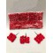 Kırmızı Kağıt Gül Çiçek 1 paket 144 lü-TC-1011