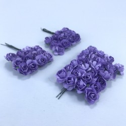 Lila Rengi Kağıt Çiçek-TC-1027