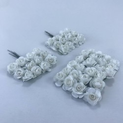 Krem Rengi Kağıt Çiçek-TC-1029