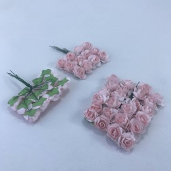 Pembe Renk Kağıt Çiçek-TC-1031