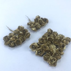 Gold Renk Kağıt Çiçek-TC-1034