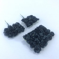 Siyah Kağıt Çiçek-TC-1038