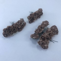 Kahverengi Kağıt Çiçek-TC-1040