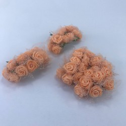 Turuncu Renk Lateks Çiçek-TC-1042