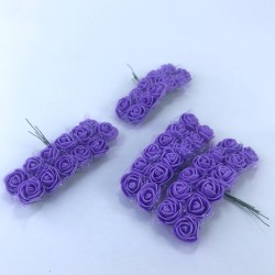 Lila Renk Lateks Çiçek-TC-1043