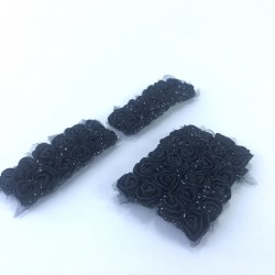 Siyah Renk Lateks Çiçek-TC-1045