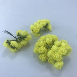 Sarı Renk Lateks Çiçek-TC-1046