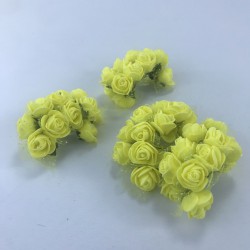 Sarı Renk Lateks Çiçek-TC-1046