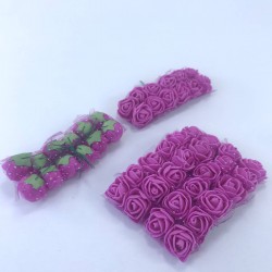 Fuşya Renk Lateks Çiçek-TC-1047