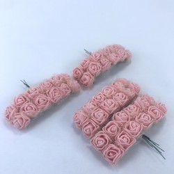 Yavruağzı Renk Lateks Çiçek-TC-1049