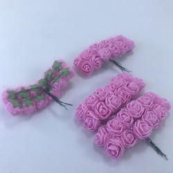 Pembe Renk Lateks Çiçek-TC-1054