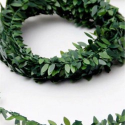 Yaprak Şerit Tel Yaprak Yapay Taç Sarmaşık Süs 7 Mt-TC-1069