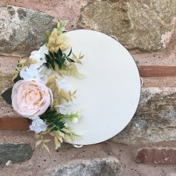 Pembe Güllü Gelin Tefi-TEF-1003