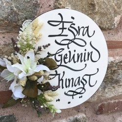 Karışık Çiçekli Gelin Tefi-TEF-1007