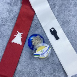 Gelin Damat Takı Merasimi İçin Kırmızı Beyaz Takı Kurdelesi Takı Kemeri Ve İğne Set-TKUR-1003 Gelin Damat Takı Merasimi İçin Kırmızı Beyaz Takı Kurdelesi Takı Kemeri Ve İğne Set-TKUR-1003