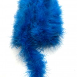 Saks Mavi Tilki Tüyü Kalın 1 mt-TLT-1003