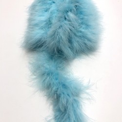 Turkuaz Tilki Tüyü Kalın 1 mt-TLT-1005