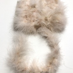 Pudra Tilki Tüyü Kalın 1 mt-TLT-1006