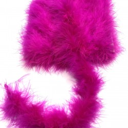 Koyu Fuşya Tilki Tüyü Kalın 1 mt-TLT-1007