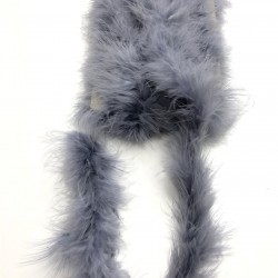 Gri Tilki Tüyü Kalın 1 mt-TLT-1009 Gri Tilki Tüyü Kalın 1 mt-TLT-1009