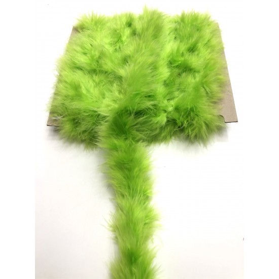 Fıstık Yeşili İnce Tilki Tüyü 1 mt-TLT-1028