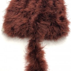 Kızıl Kahve İnce Tilki Tüyü 1 mt-TLT-1032