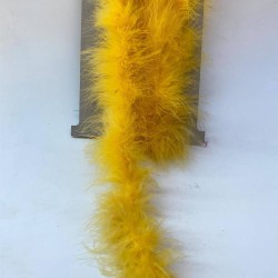 Kedi Kuyruğu,Tilki Tüyü Sarı Renk Otriş Tüy Çeşitleri 1 Metre-TLT-1034