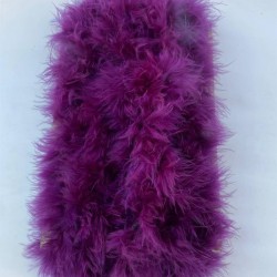 Kedi Kuyruğu,Tilki Tüyü Mürdüm Rengi Otriş Tüy Çeşitleri 1 Metre-TLT-1036