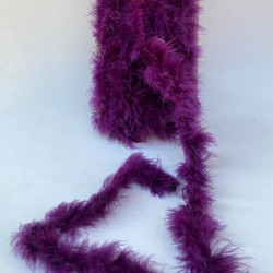 Kedi Kuyruğu,Tilki Tüyü Mürdüm Rengi Otriş Tüy Çeşitleri 1 Metre-TLT-1036