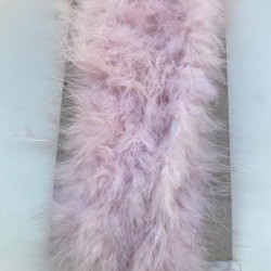 Kedi Kuyruğu,Tilki Tüyü Açık Pembe Rengi Otriş Tüy Çeşitleri 1 Metre-TLT-1039