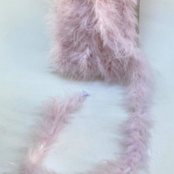 Kedi Kuyruğu,Tilki Tüyü Açık Pembe Rengi Otriş Tüy Çeşitleri 1 Metre-TLT-1039