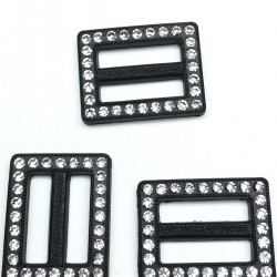 Siyah Dikdörtgen Plastik Taşlı Kemer Tokası-TOK-1003 Siyah Dikdörtgen Plastik Taşlı Kemer Tokası-TOK-1003