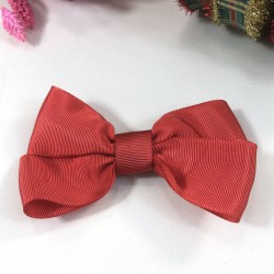Kırmızı Fiyonklu Kurdele Toka 1 Adet-TOKA-1003 Kırmızı Fiyonklu Kurdele Toka 1 Adet-TOKA-1003