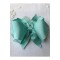 Mint Yeşili Çift Fiyonklu Kurdele Toka 1 Adet-TOKA-1008