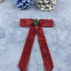 Kırmızı Simli Yeniyıl Konseptli Saç Tokası Organizasyon Toka Kız Pens Toka-TOKA-1084 Kırmızı Simli Yeniyıl Konseptli Saç Tokası Organizasyon Toka Kız Pens Toka-TOKA-1084
