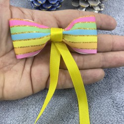 Rengarenk Pembe Şeritli Saç Aksesuarı Saç Tokası Kız Toka-TOKA-1087 Rengarenk Pembe Şeritli Saç Aksesuarı Saç Tokası Kız Toka-TOKA-1087