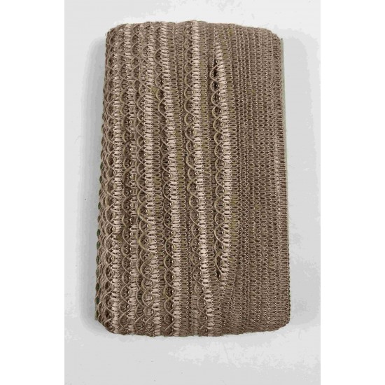 Vizon Tovelia İnce Form Vurgulu Hasır Dekoratif Şerit 1 Metre Paketleme S&uuml;sleme-TOVELIA-4