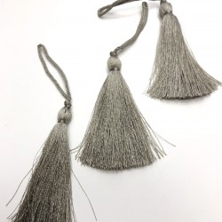 Taş Rengi Tekli Püskül 10 Adet 7 cm-TPS-1015