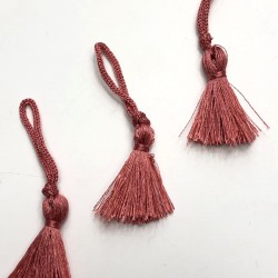 Nar Çiçegi Tekli Püskül 4 cm (10 adet)-TPS-1051